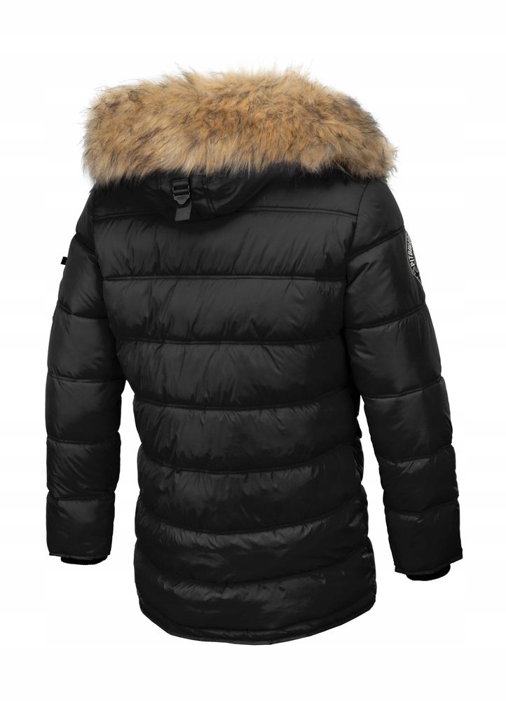 Męska Kurtka Parka Pitbull Zimowa Kingston Kaptur Rozmiar M