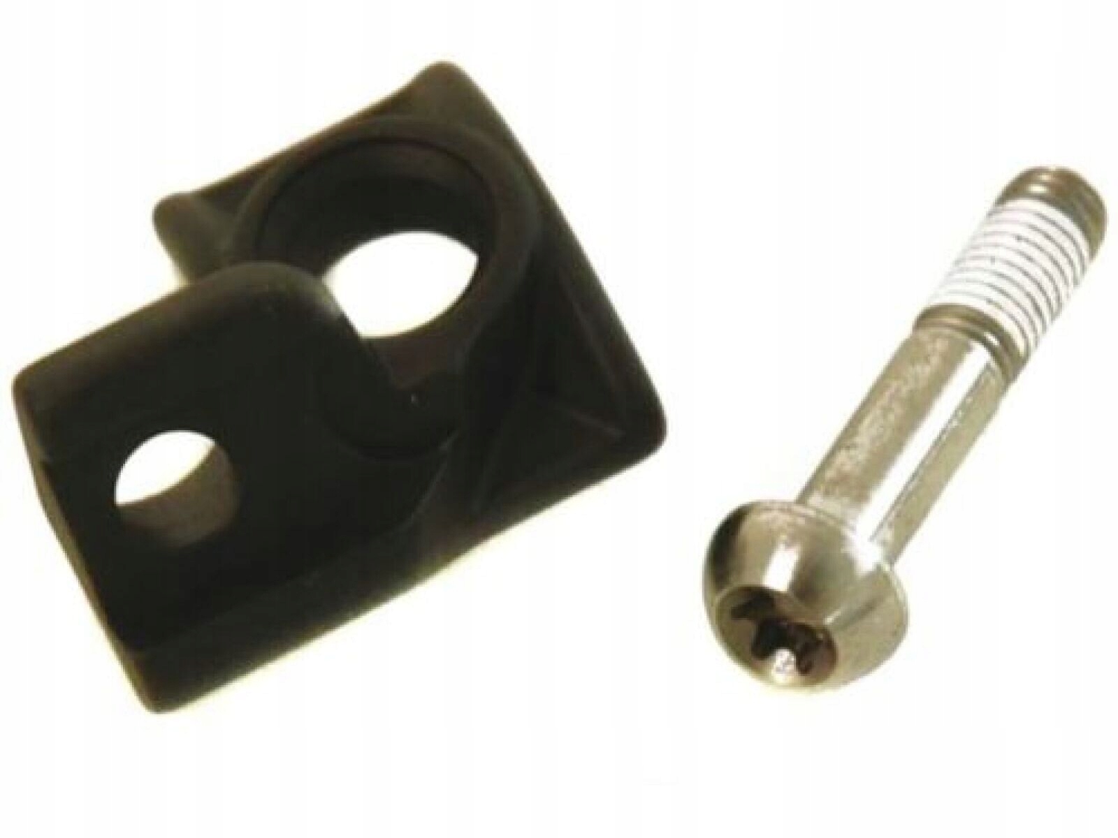 DISC BRAKE LEVER CLAMP - (MMX) SILVER (STAINLESS STEEL BOLT T25) - GUIDE UL