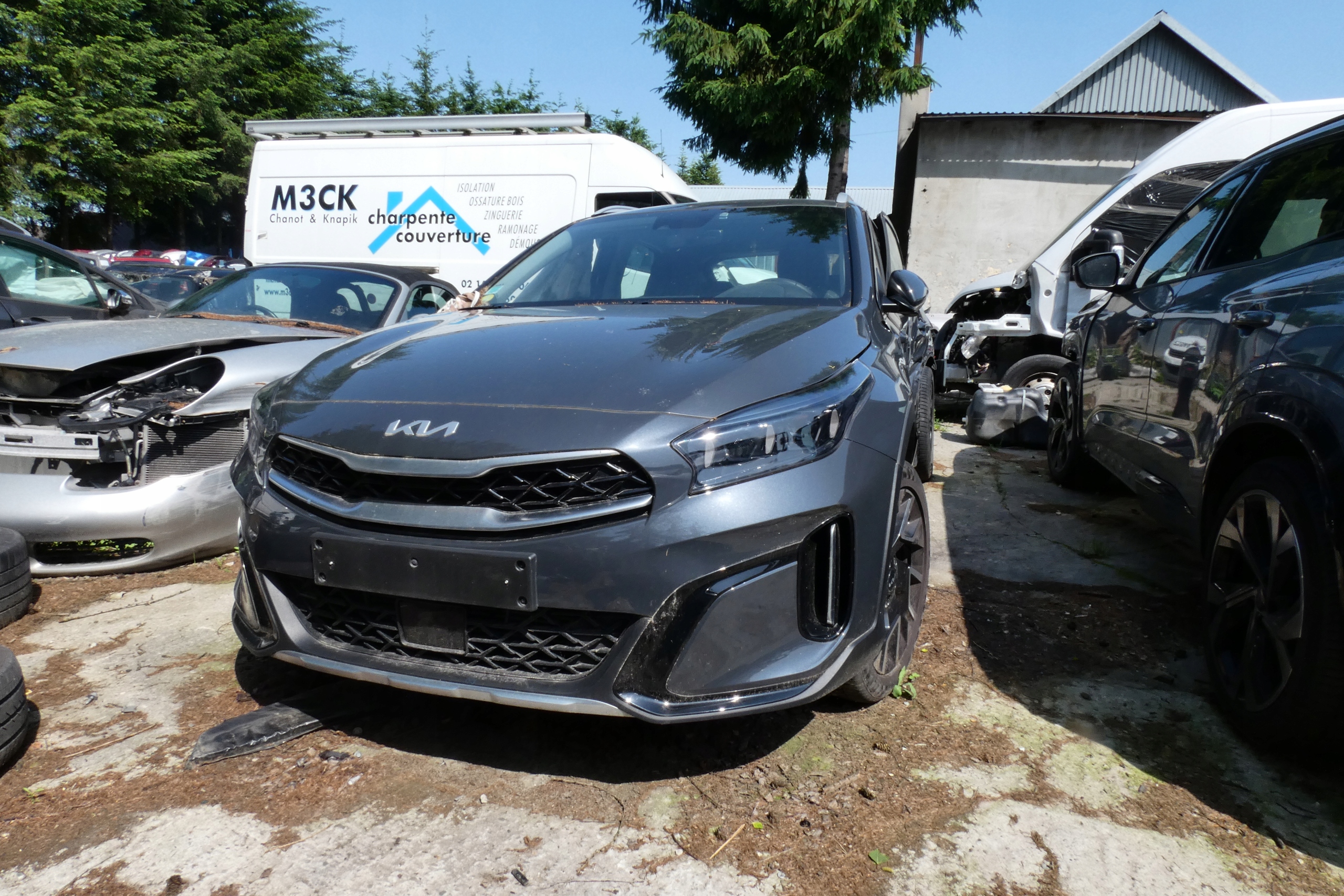 front complete bonnet bumper lights KIA XCEED hybrid