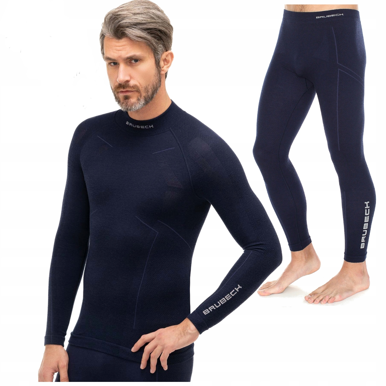 Brubeck Pánské Termoaktivní Spodní Prádlo Komplet Extreme Wool Merino Vlna M