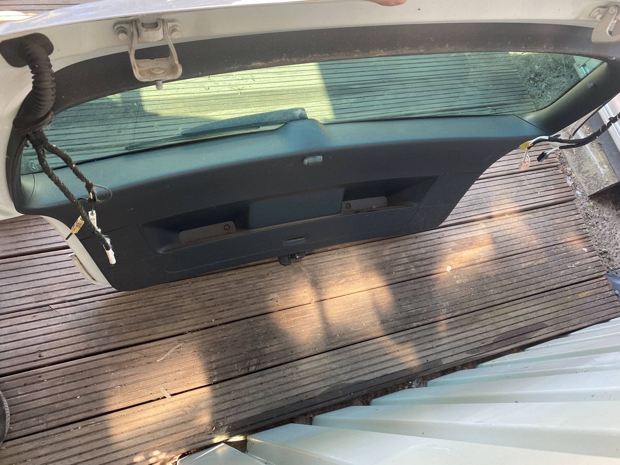 VW GOLF VI HB complete trunk door boot rear part rear LB9A white