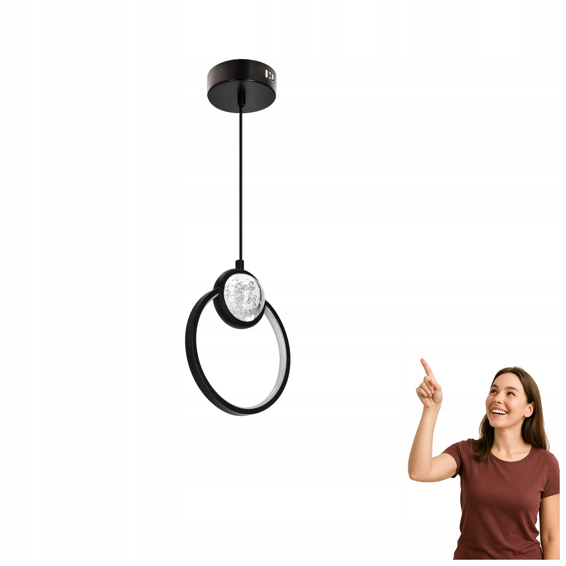 Led závěsné svítidlo 15W Lacrima 31-35592 Candellux