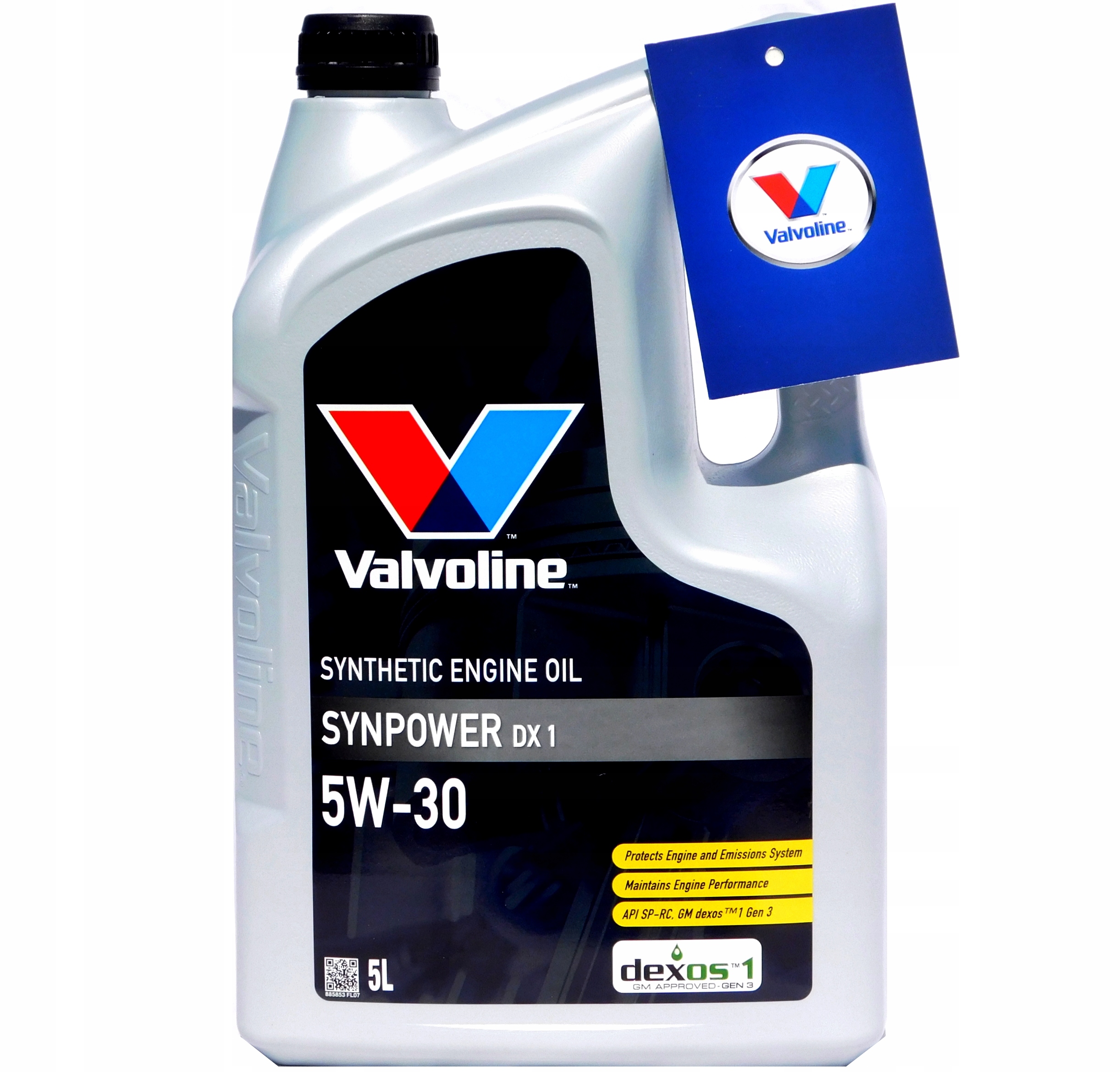 VALVOLINE SynPower DX1 5W30 5L OPEL GM Dexos1 gen2 API SP 885853 za 189 ...