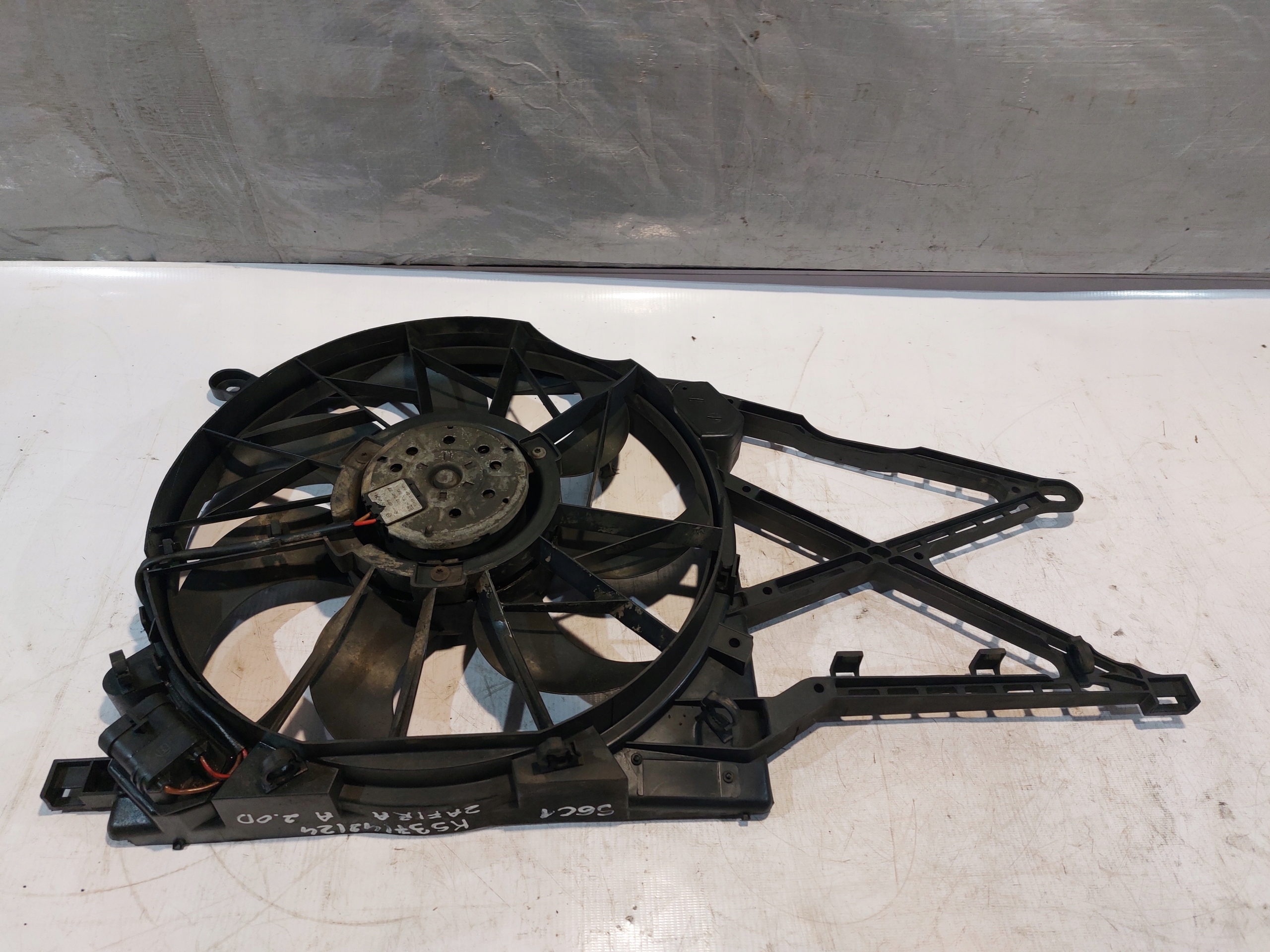 ventilátor chladiče OPEL ZAFIRA A 2.0DTI