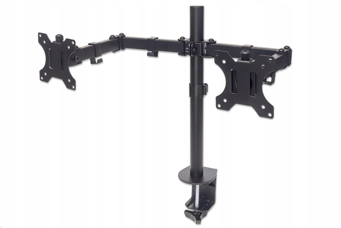 Stolný držiak Manhattan pre 2xLCD, 13" až 32", čierny 461528