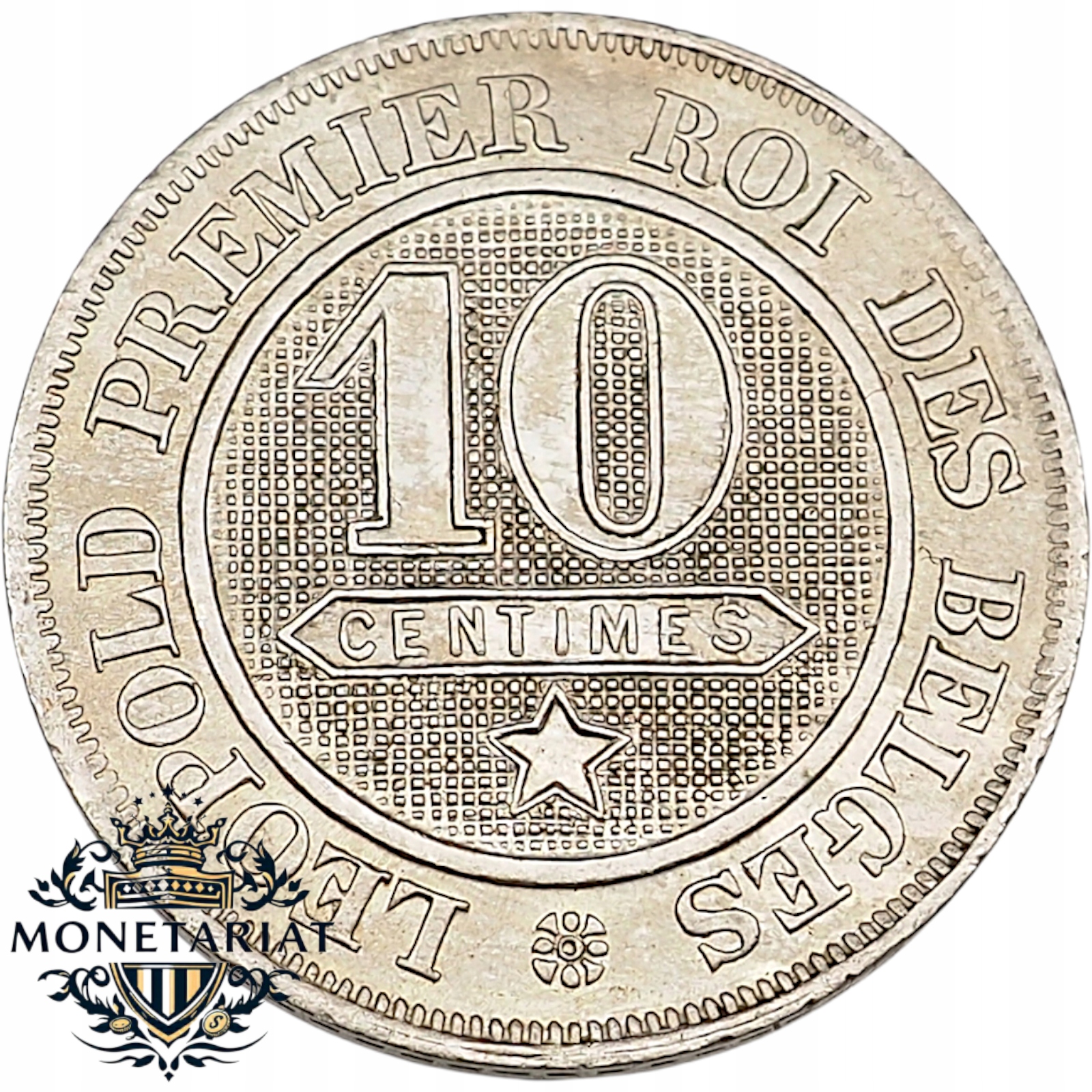 10 CENTYMÓW 1862 BELGIA