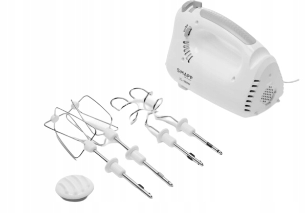 Mikser ręczny robot kuchenny Zelmotor trzepaki mieszadła 5 biegów