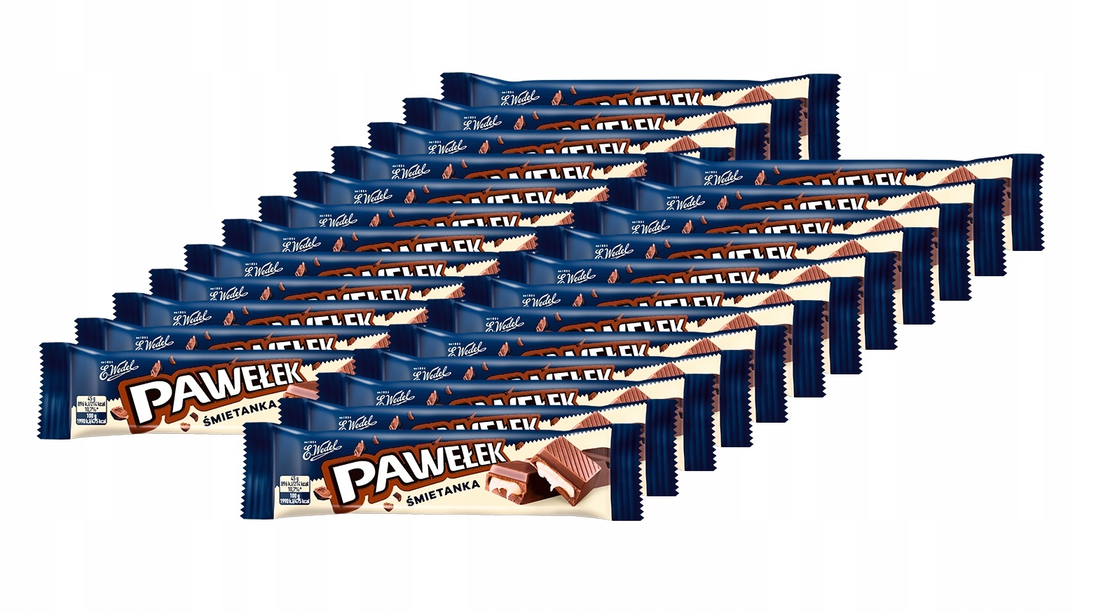 Levně Wedel Tyčinka Pawełek smetanový 45 g/24