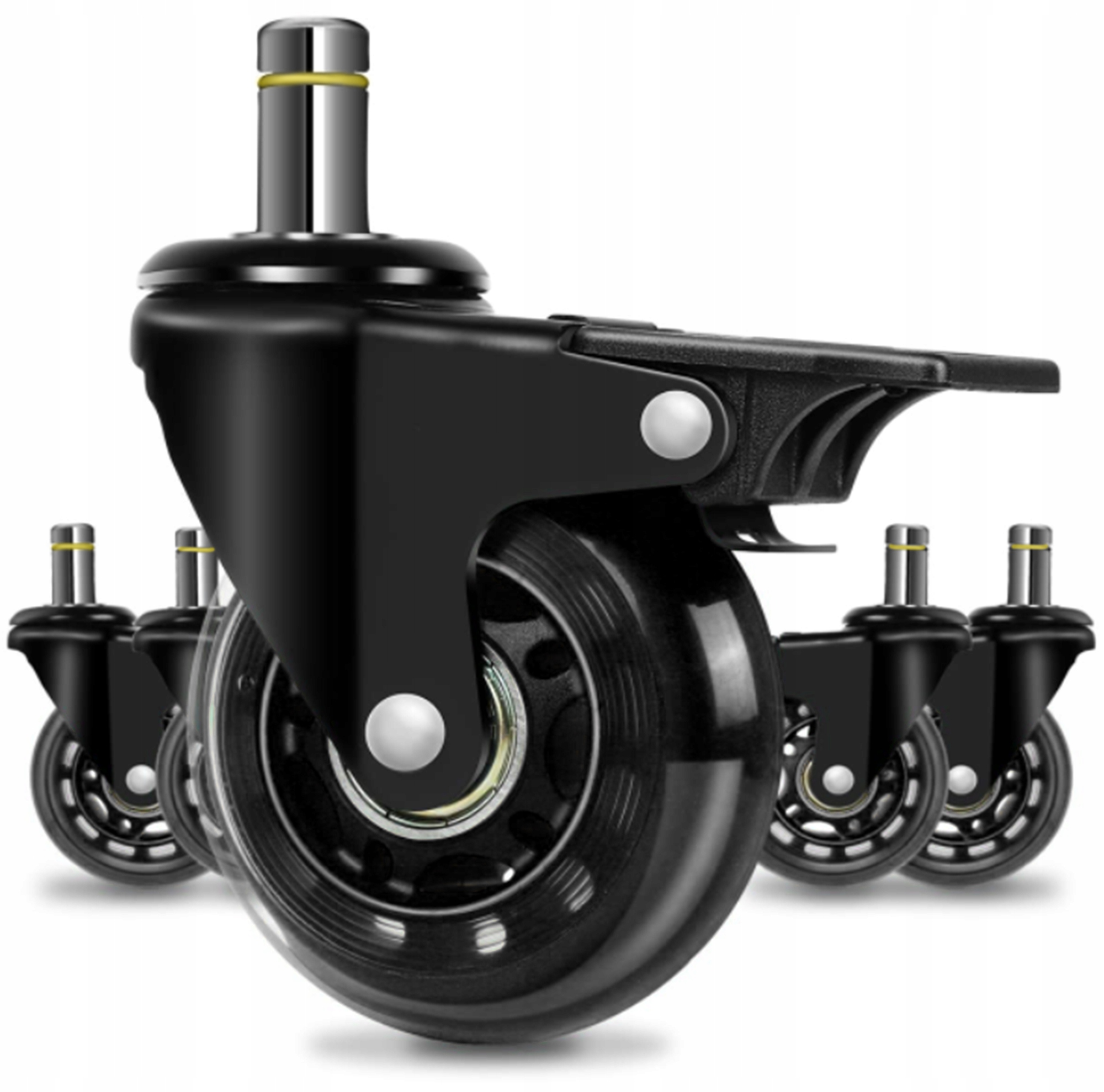 

Kółka Kauczukowe do fotela z Hamulcem Gumowe Ikea