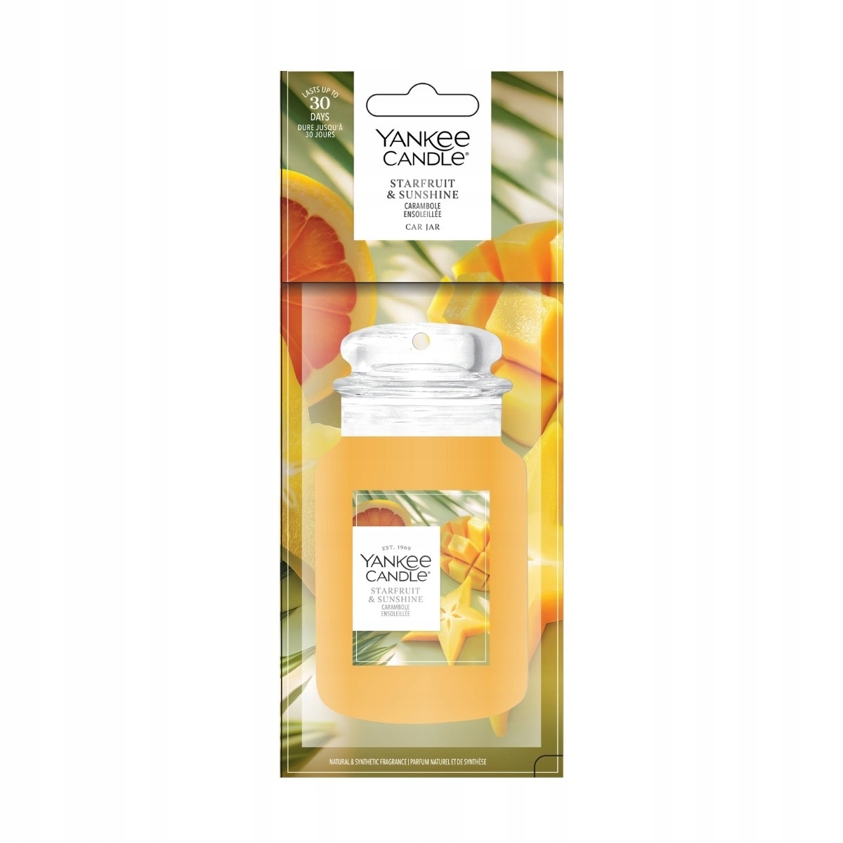 Yankee Candle car jar Starfruit & Sunshine