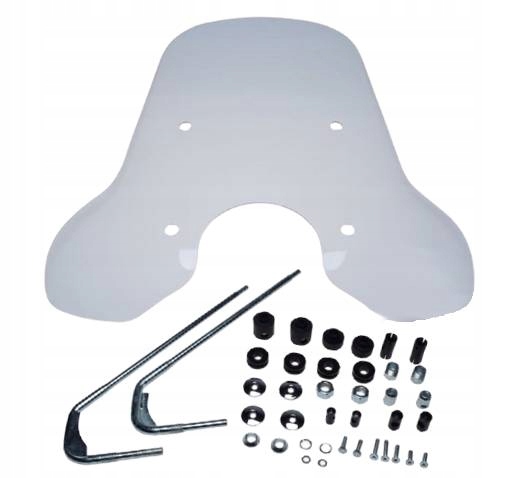 N20452-N20452 - Ветровое стекло обтекатель комплект Vespa Sprint 71. 5x71x4mm Mo