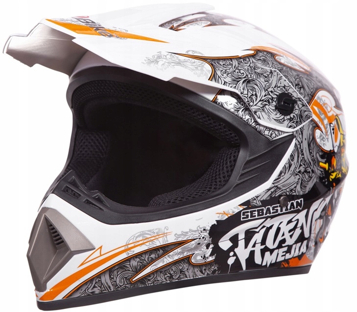

Kask Crossowy Lekki Na Enduro Quad Atv Cross XL
