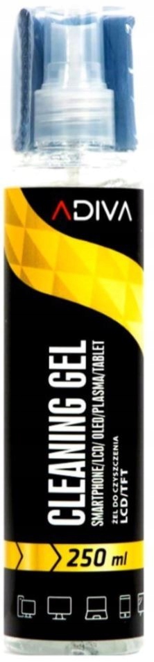 Żel do czyszczenia ekranów LCD 250ml + microfibra