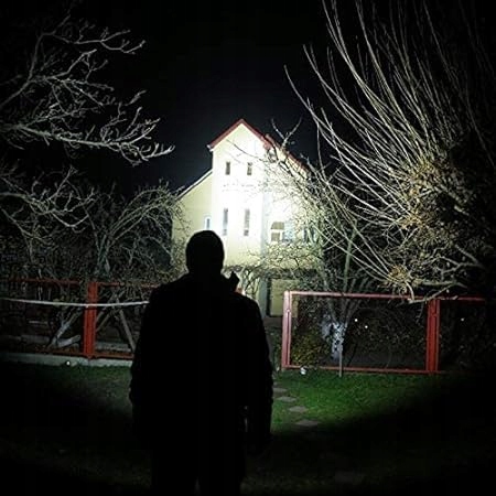 WENEASKER Latarka Czołowa LED 1200 Lumenów 7 Trybów Wodoodporna — miniatura 9