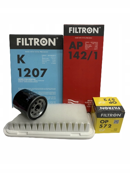 

Zestaw Filtrów Peugeot 107 Citroen C1 1.0 Filtron