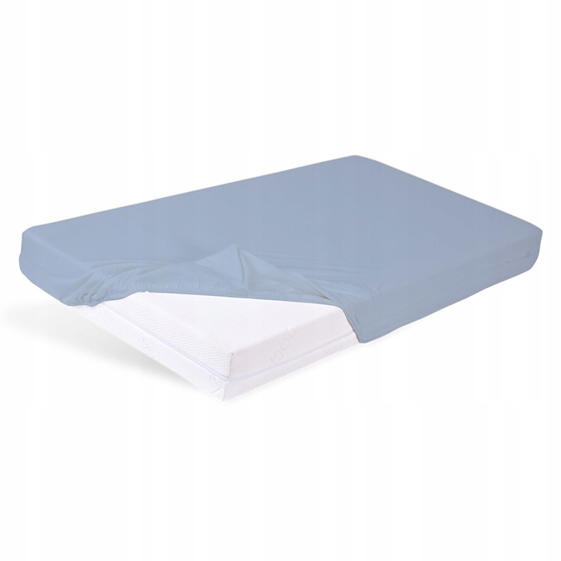 

Prześcieradło 70x140 Bambo Pan Materac Baby Nieb.