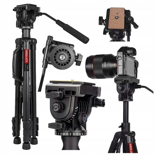 Studiový stativ vysoký 178 cm pro zrcadlovku kamery fotoaparátu Nosnost 5 kg