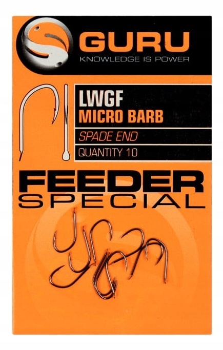 Haczyki Feeder Special Hook 10szt Rozmiar 12 Guru