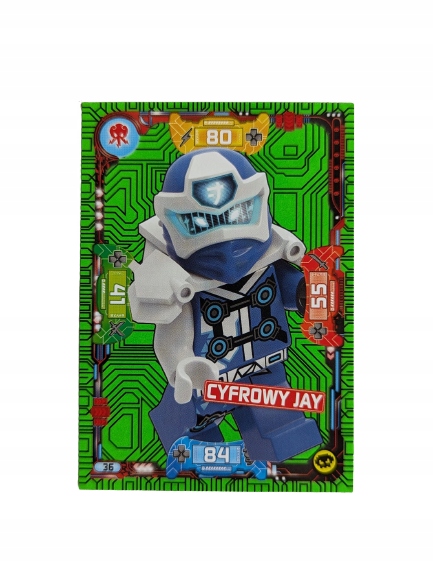 Karta Lego Ninjago Seria 5 Numer 036