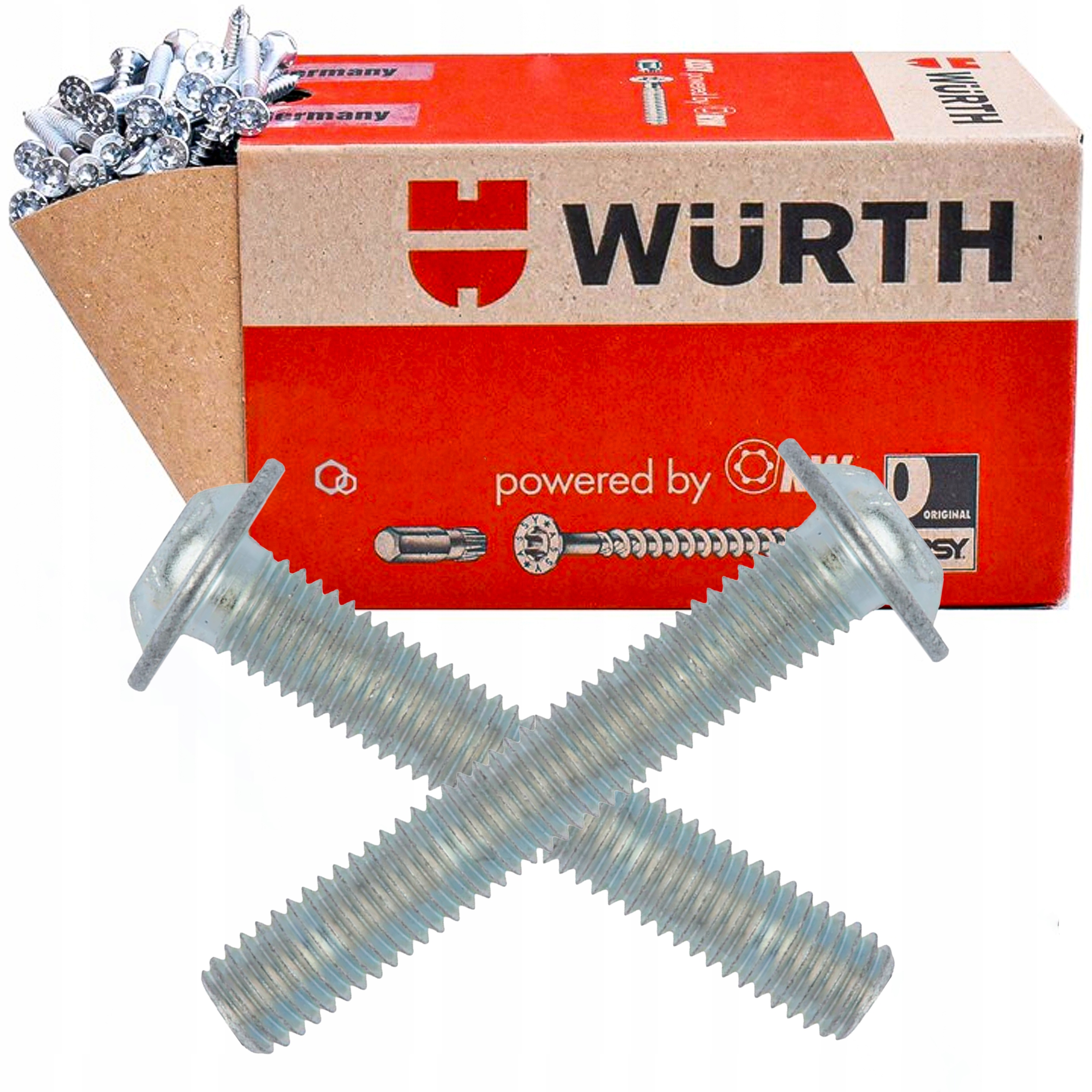 Šrouby Metrické M8X35 100 Ks Wurth