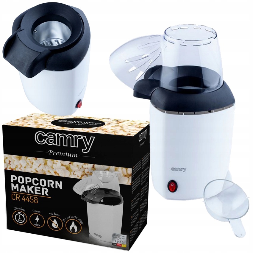 MASZYNKA URZĄDZENIE DO ROBIENIA POPCORNU