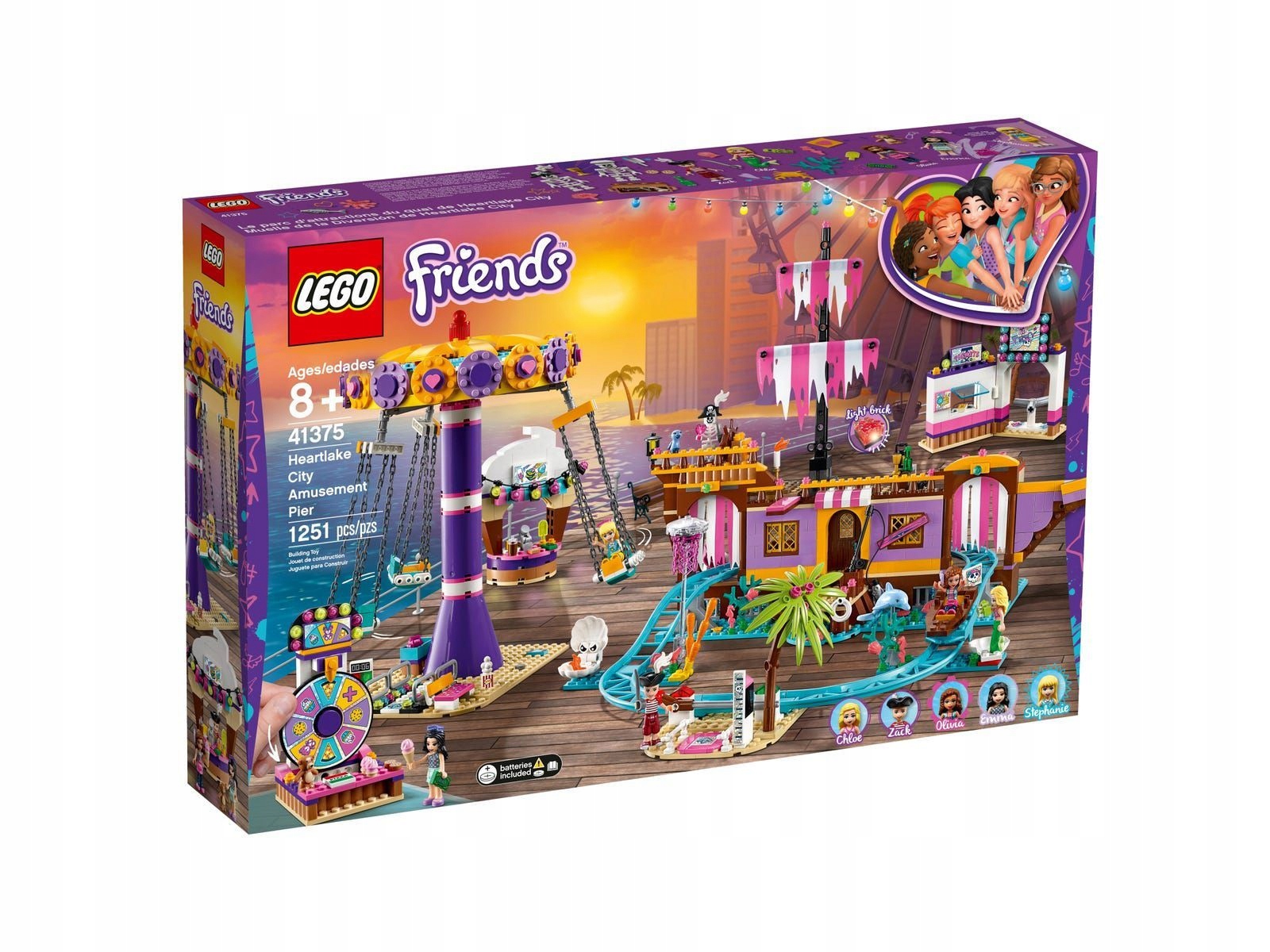 Lego Friends 41375 Pirátské dobrodružství v městečku Heartl – Nové