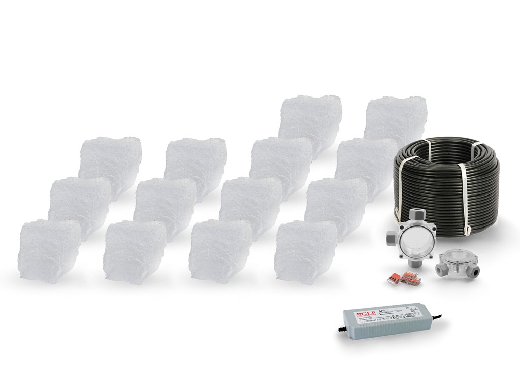 14x Led nájezdové svítidlo 12V IP68 Bz Granit