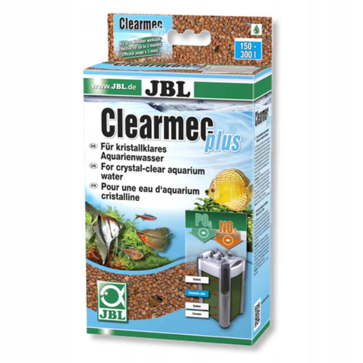 

Jbl Clearmec Plus usuwa PO4 NO3 NO2 Niszczy Glony