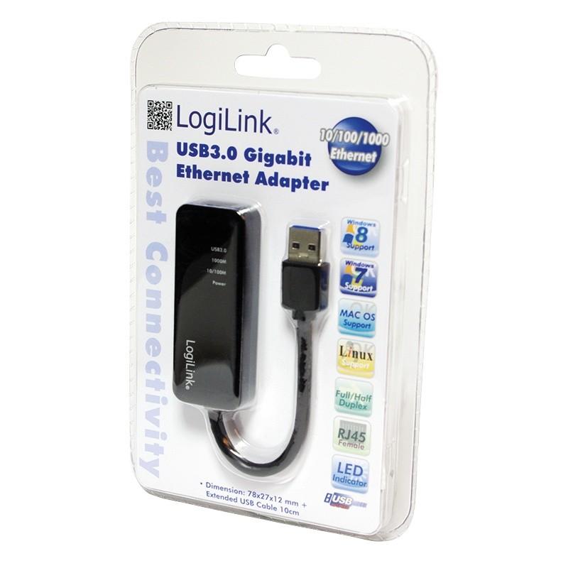 Adapter Gigabit Ethernet do Usb 3.0