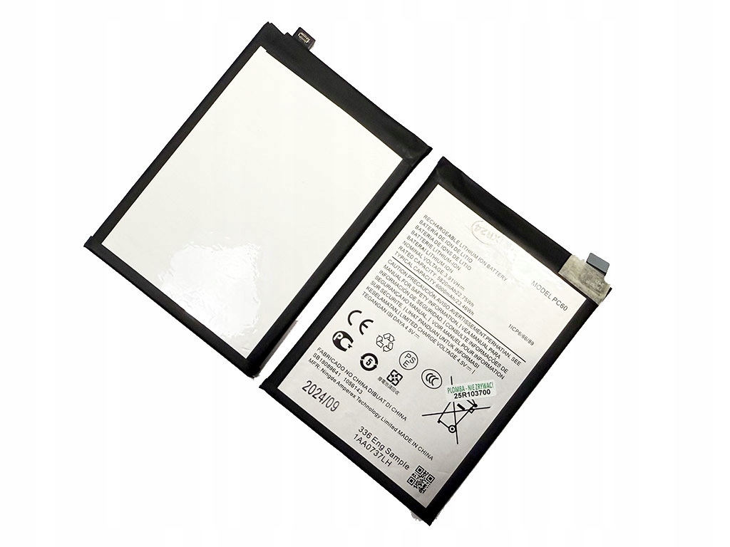 Bateria do Motorola PC60 Moto G54 5G Power Edition 6000mAh