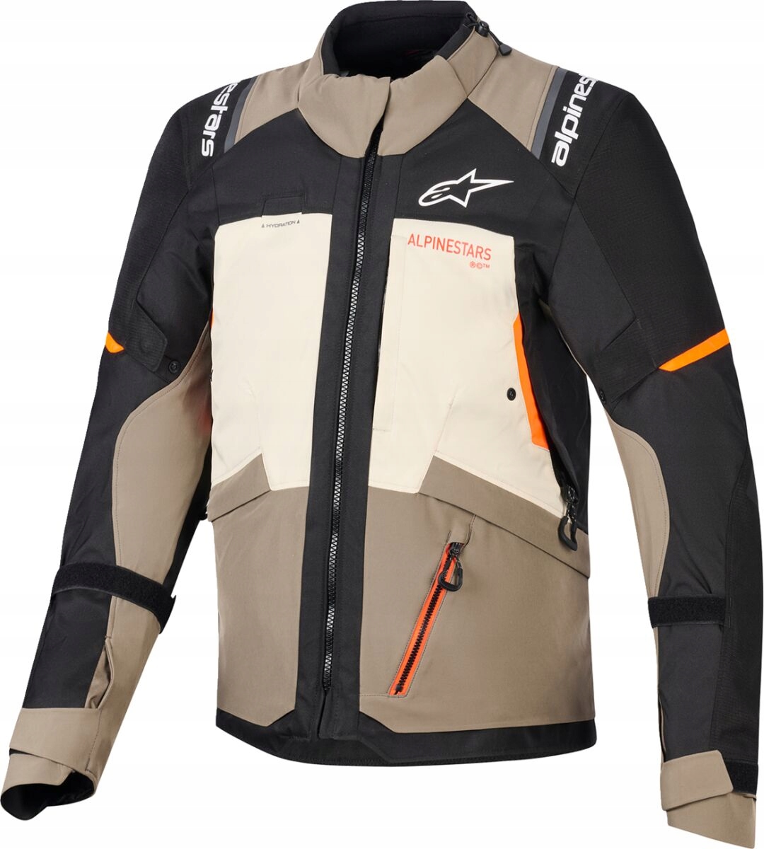 Motocyklová Bunda Alpinestars Andes V4 Ds Wn/ru/blk 4XL 3200526-9279-4XL