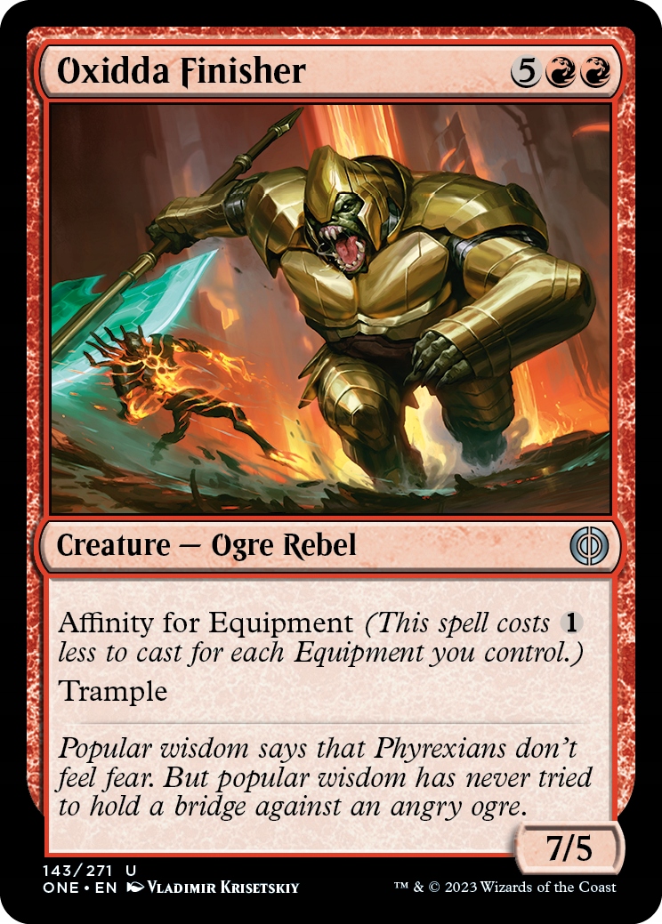 Mtg 4x Oxidda Finisher (u)