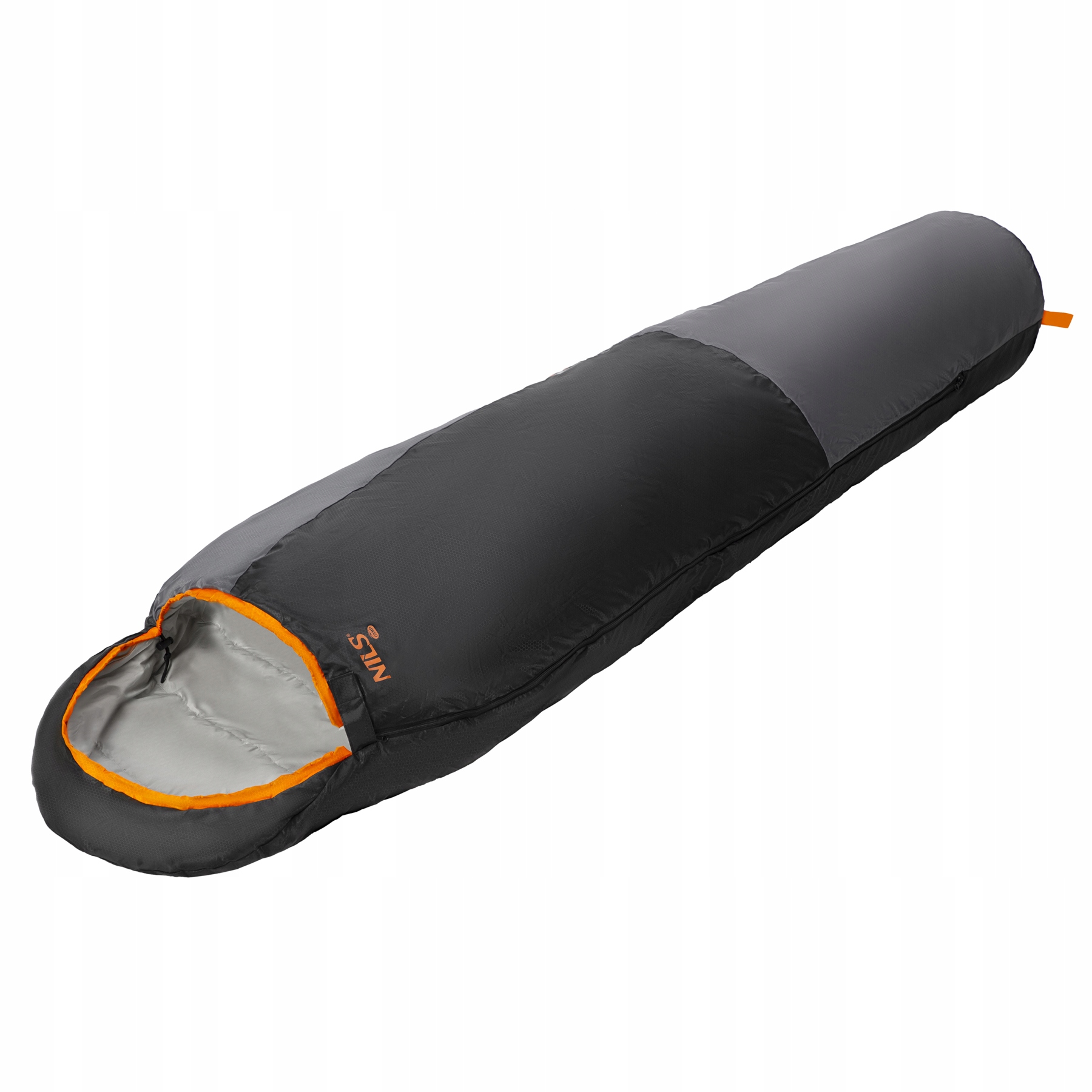 NC1705 Spací Pytel Ultra Light Šedo-oranžový Nils Camp