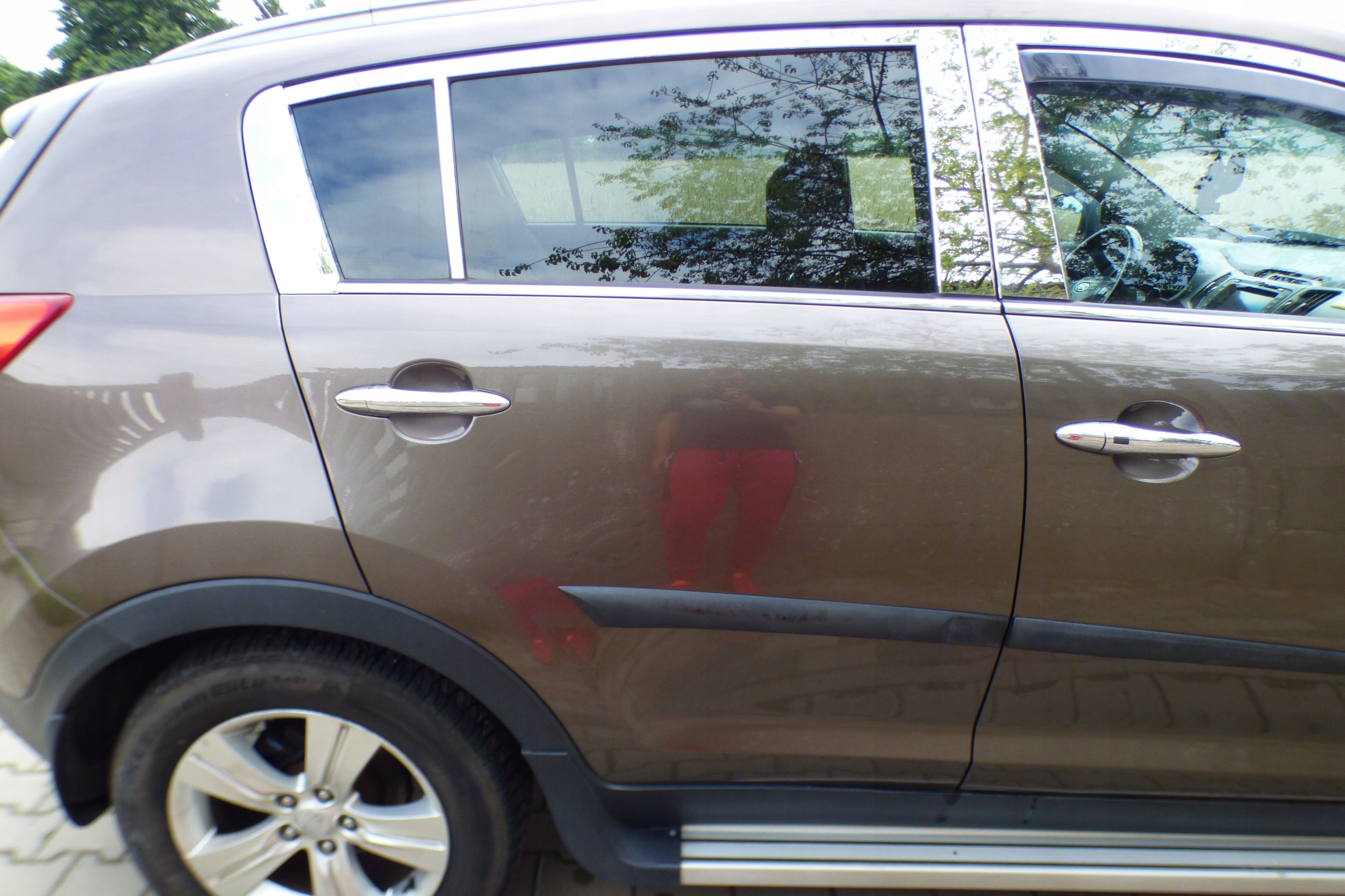 Tür rechts heck D5 KIA SPORTAGE III 2010-2015