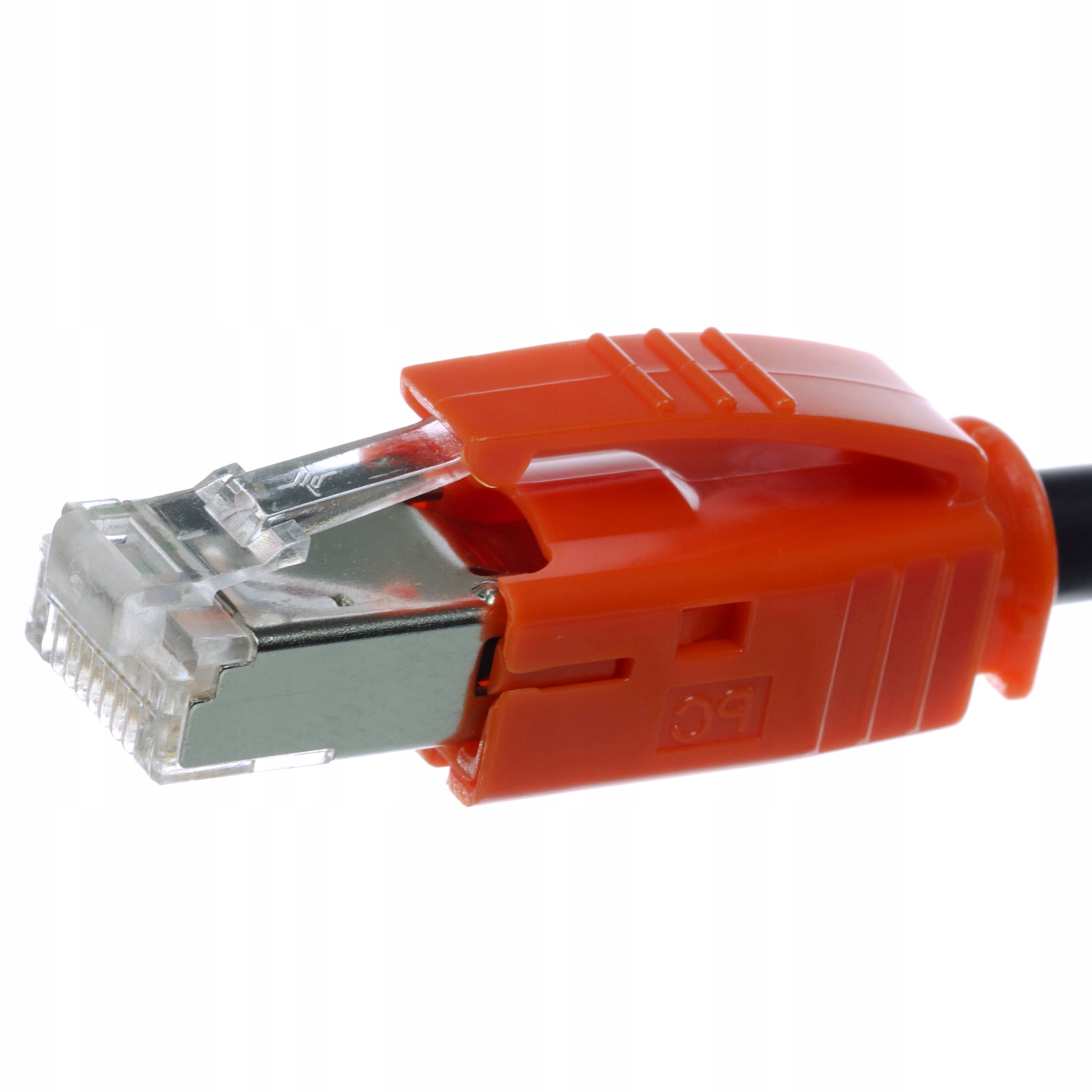 

Wtyk z osłonką RJ45 6 6A Ftp pomarańcz Telegartner