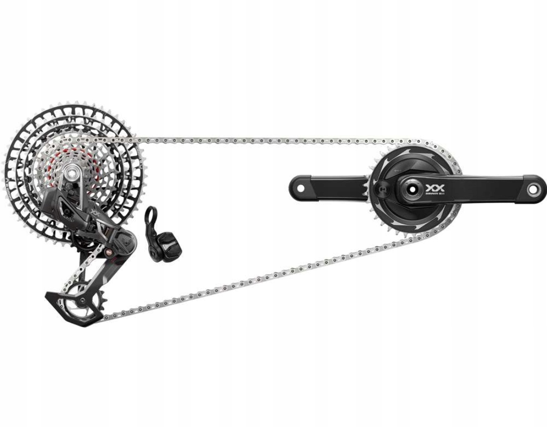 Sram Xxsl Eagle Axs Dub Powermeter 12s 170mm skupina Mtb Měření výkonu!