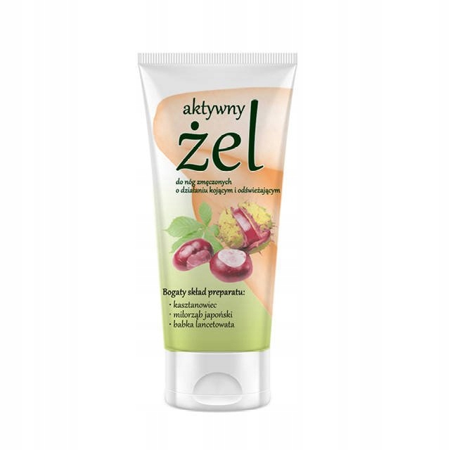 

Aktywny Żel Z Kasztanowca Bolące Nogi Żylaki 200ml