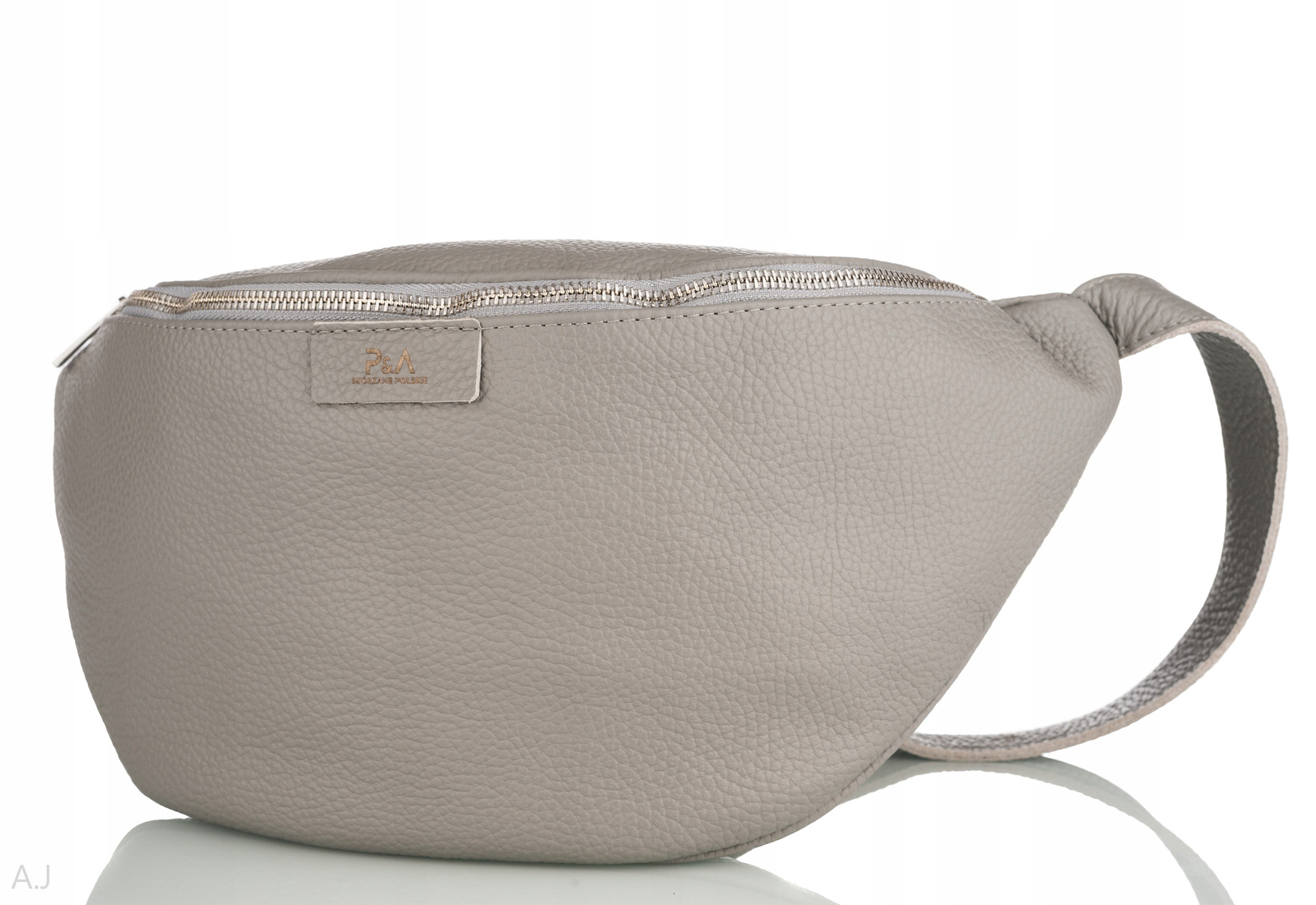 Dámská kožená taška z velké kůže crossbody na boky, prostorná