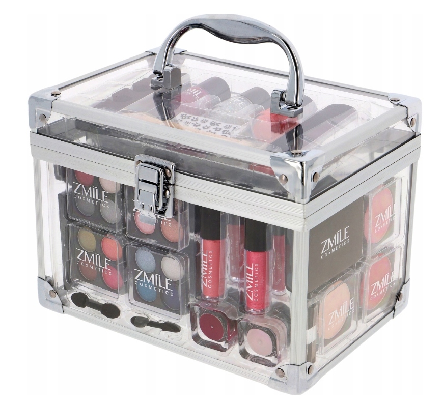 Kufřík S Kosmetikou Makeup Paleta Stínů Rtěnka Dárek Pro Teenagerku