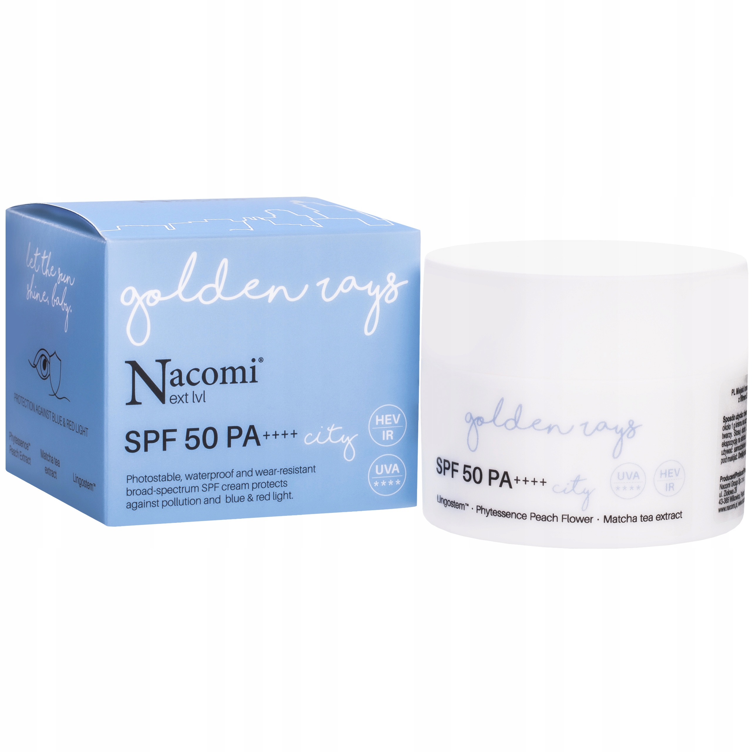 

Nacomi Next Level Sfp 50 Uv City krem 50ml