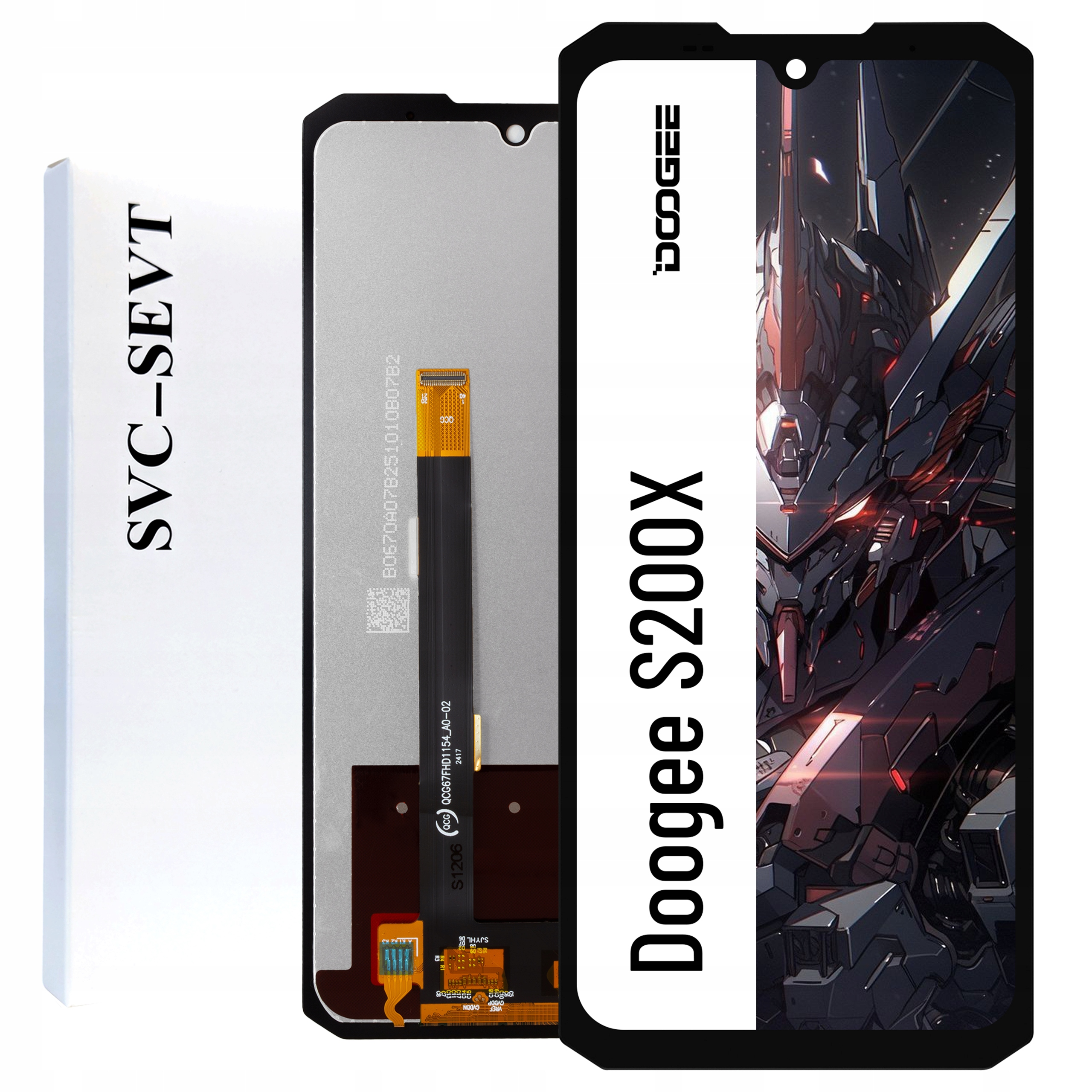 Originální Zila pro Doogee S200X LCD displej Matrix