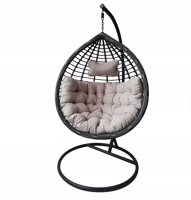 Fotel wiszący wolnostojący 105 cm 120 kg