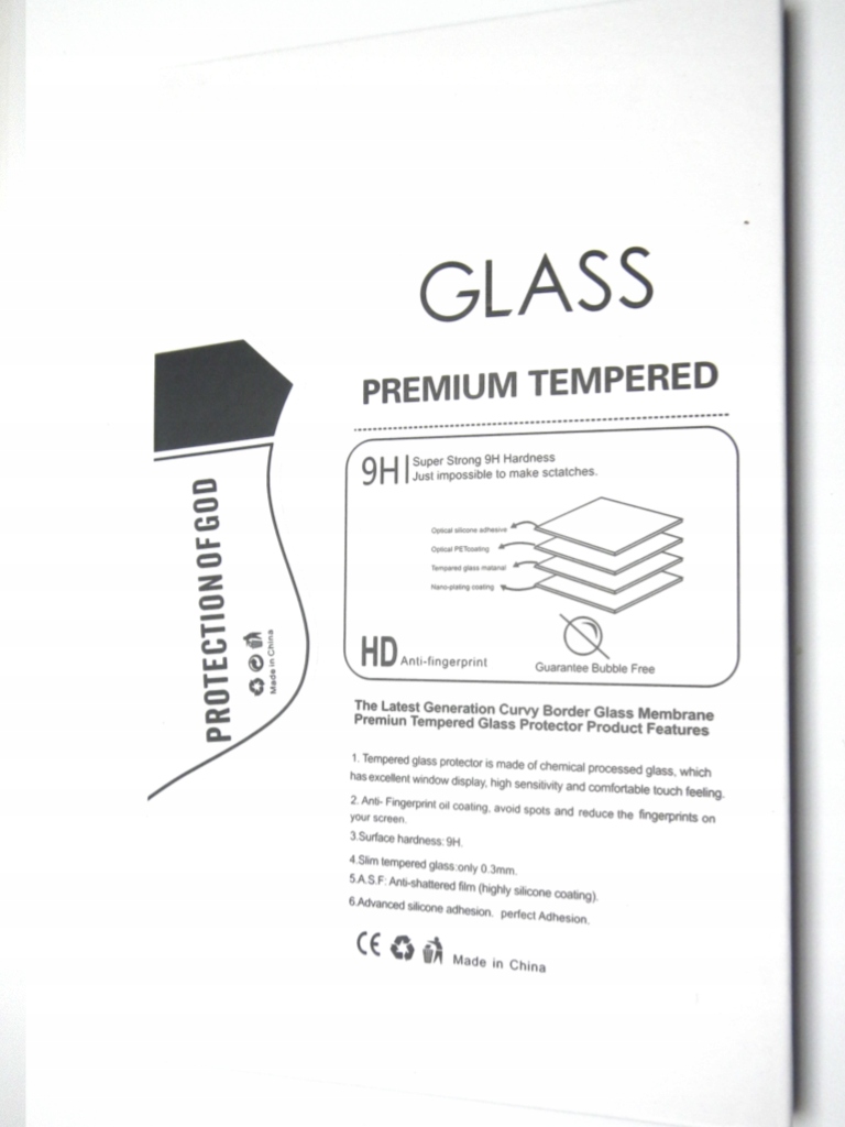 SZKŁO HARTOWANE 9H do iPhone 7 Dedykowany model iPhone 7