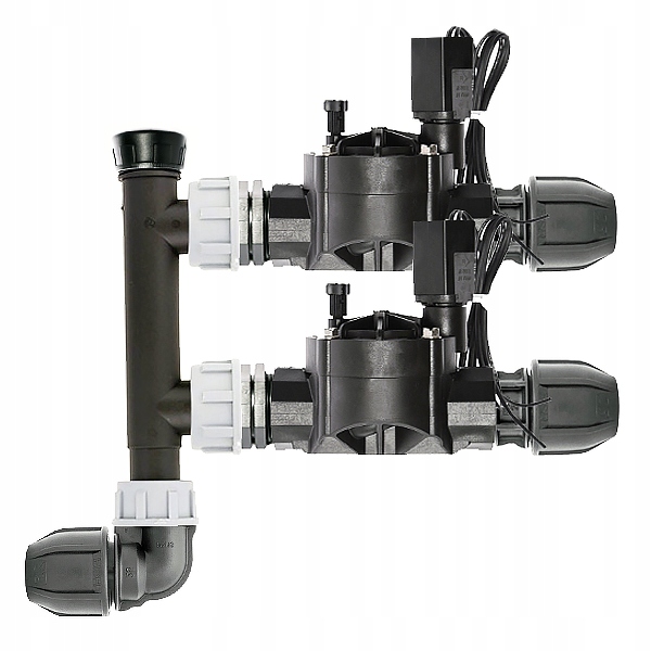 Sada Zavlažovania Do Záhrady Kolektor 2 Elektroventil 100 Hv 1' Rain Bird