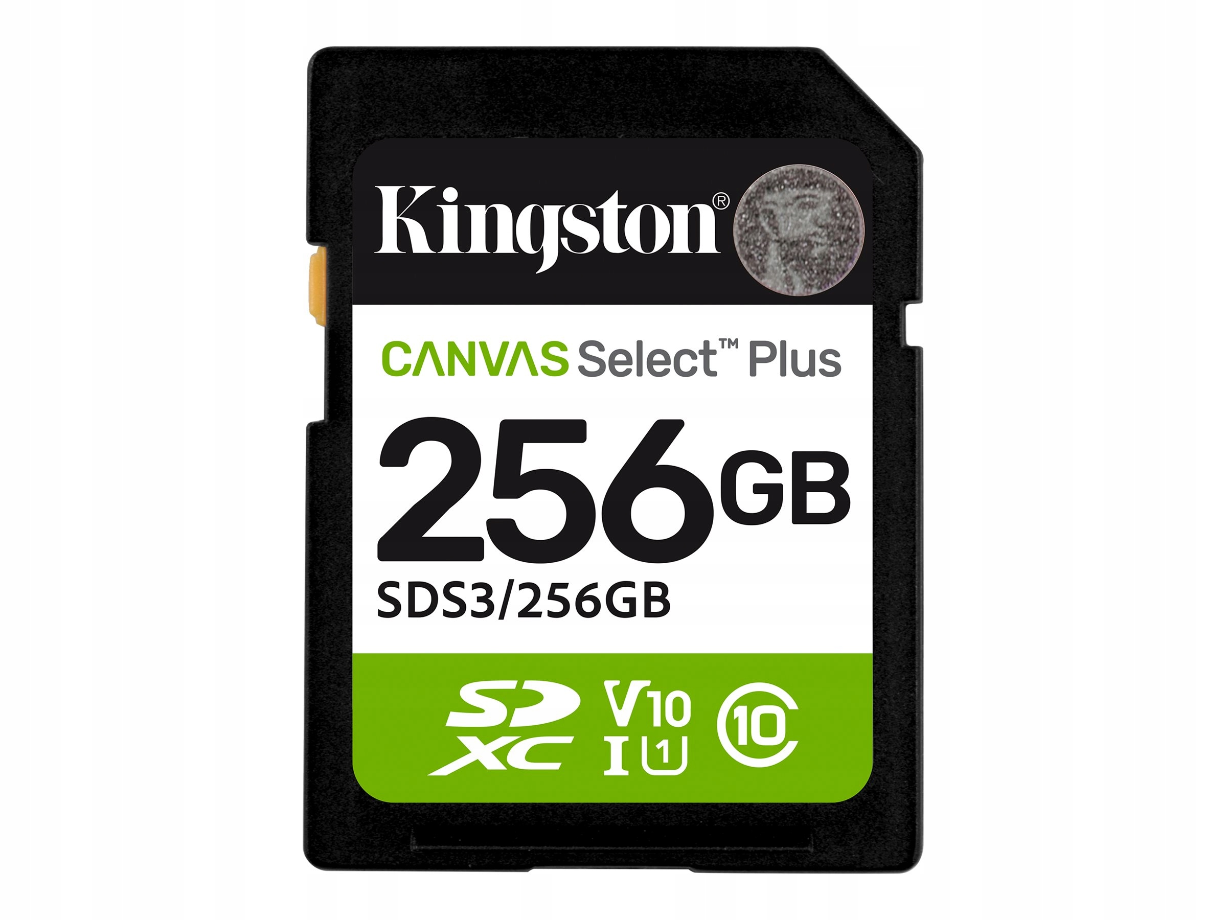 Kingston 256GB Sd karta Select Plus, Uhs-i, V10