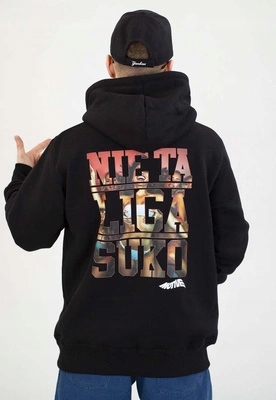 Mikina Motive S Kapucí Ntl Girls černá