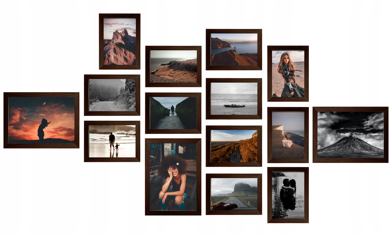 Multirama Oslo sada rámečků na fotografie venge