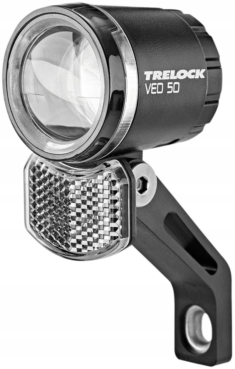 Lampa przednia Trelock Veo 50 Led 50 Lux E-Bike
