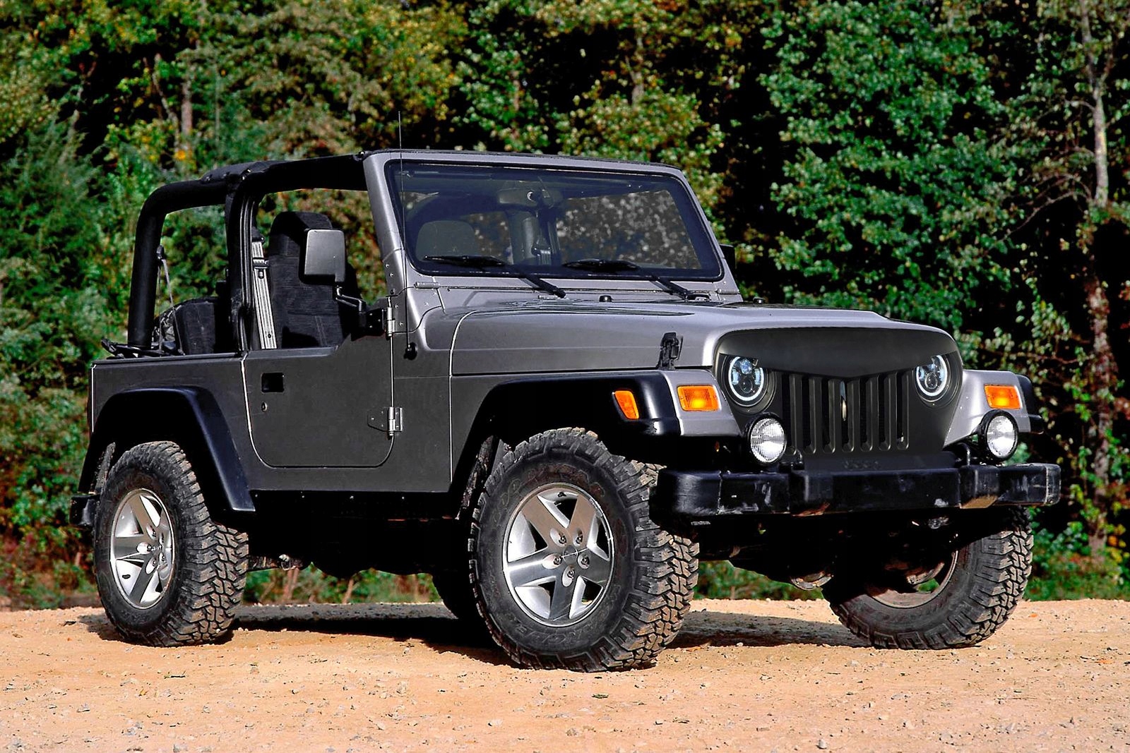 JEEP WRANGLER TJ 97-08 GRILL ATRAPA CHŁODNICY Producent części Inny