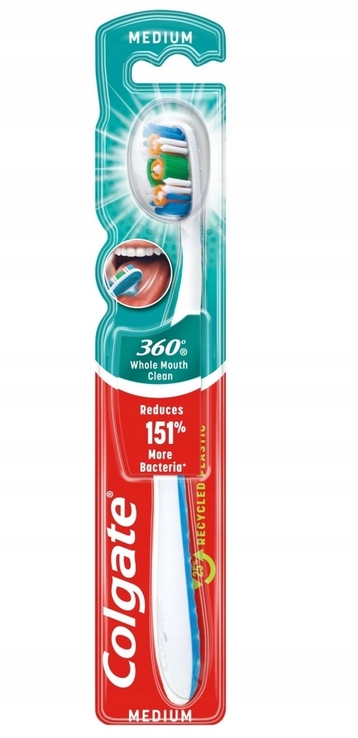 

Colgate Szczoteczka Whole Mouth Clean 360 Medium